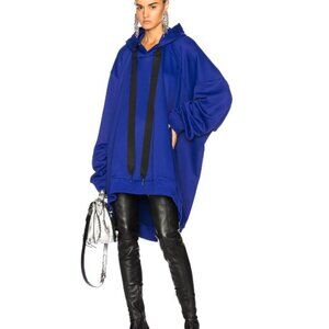 Marques Almeida Oversized Asymmetric Cotton Hoodie Size Medium NWT